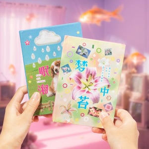 [세트구매 2종] 꿈결 성장 꿈핵 다이어리 스티커북