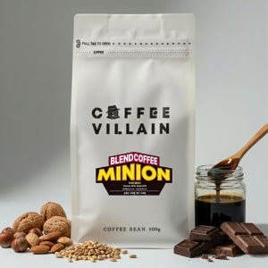 커피빌런 미니언 블렌드 구수한 산미없는 베트남 로부스타 원두커피 홀빈, 1kg, 1개