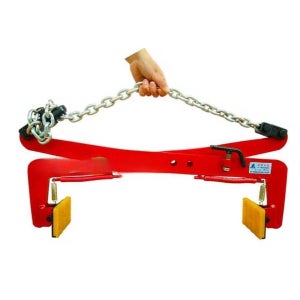 보도블럭 집게 석재 리프팅 상품 크레인 공사 건설 현장 두