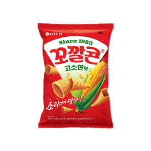 롯데 꼬깔콘 고소한맛 67g 6봉 봉지과자 스낵 간식