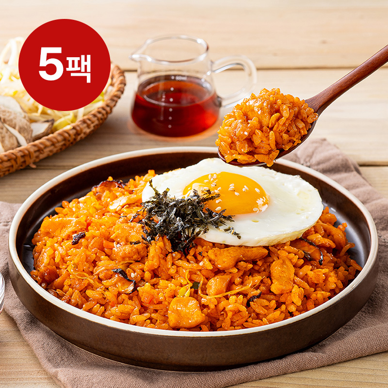 흑닭 더시즌 닭가슴살 볶음밥 비빔밥맛