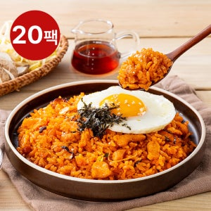 흑닭 더 시즌 닭가슴살 볶음밥 비빔밥맛 저당 볶음밥 200g 20팩