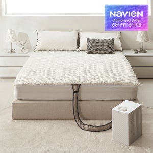 [경동나비엔] 사계절매트 숙면매트 냉온수 PRO 슬림형 EMF400 퀸(분리난방), 145x195cm