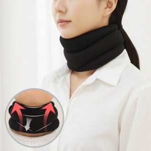 목보호대 미라클 밴드 거북목 디스크 교정기 경추 목 견인기 지지대 보호대 넥가드