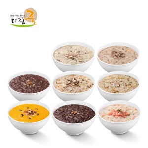 다림식품 든든하고 맛있는 맛보기 죽세트(8종/8팩)