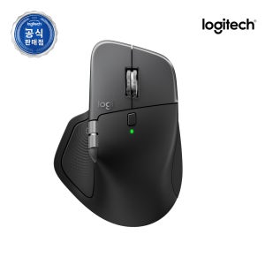 로지텍코리아 MX MASTER 4 FOR MAC 블루투스 무선 마우스 스페이스블랙