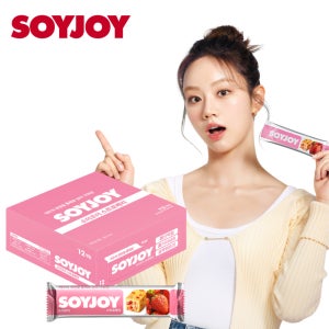 소이조이 고단백질 고식이섬유 글루텐프리 스트로베리, 12개입, 6개