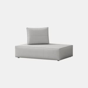 일룸 코모 소파(클린터치 패브릭) 4U1(그랜마 그레이), 2인용