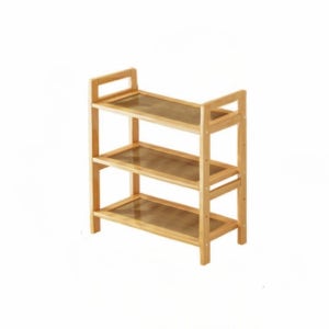 3단선반장 거실선반장 원목미니선반 나무선반 우드 거실