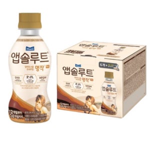 산양 액상 분유 앱솔루트 명작 12개월부터 24개월까지