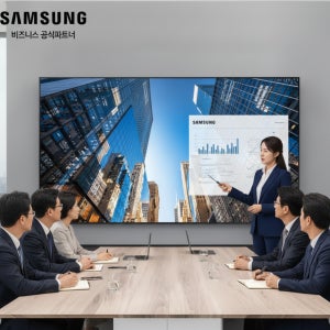 삼성 디지털 사이니지 248cm(98인치) 98QEC 광고 모니터 DID LH98QECEDGCXKR