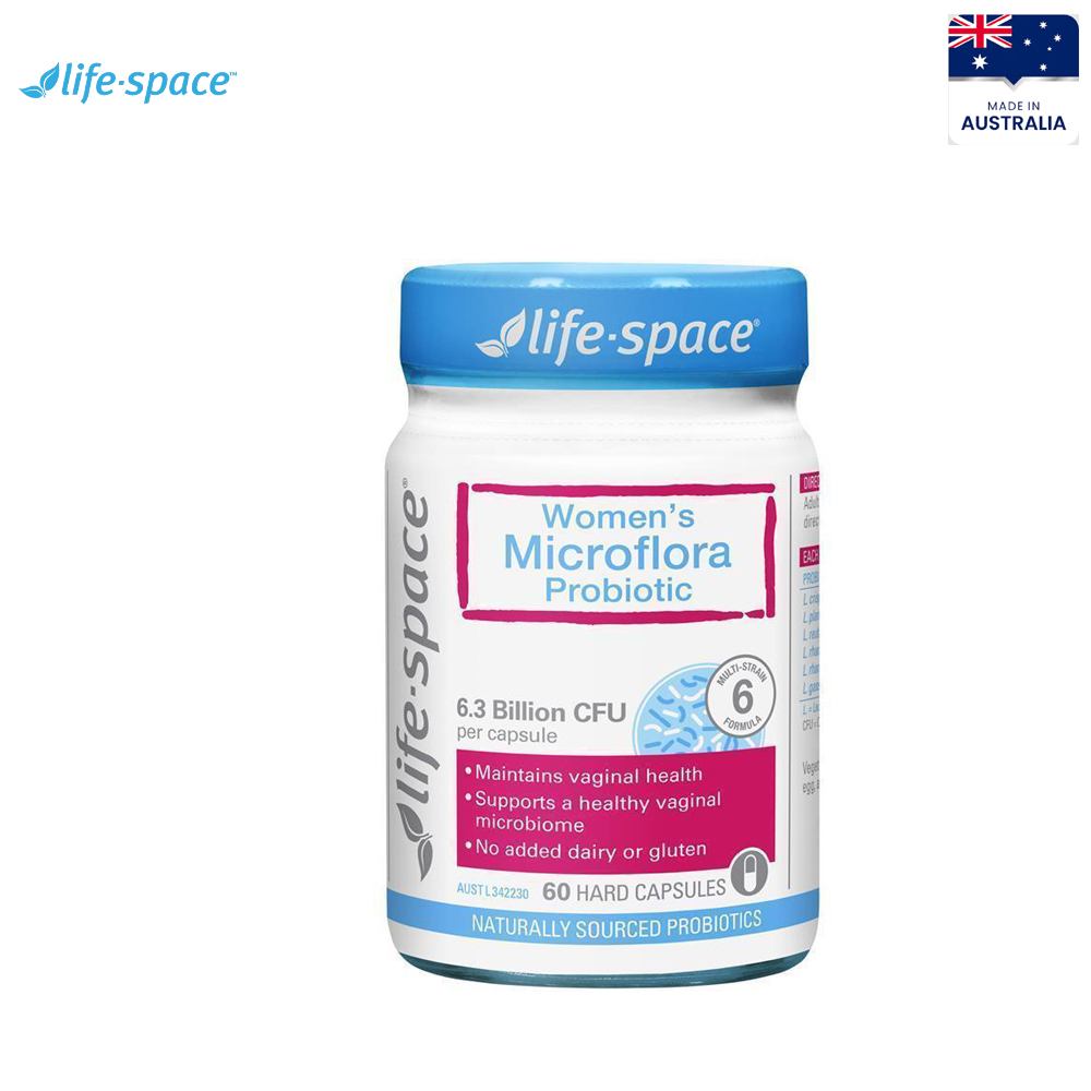 <b>라이프 스페이스</b> 호주 우먼스 마이크로 플로라 프로바이오틱스 / Women’s Microflora Probiotic 60Capsules