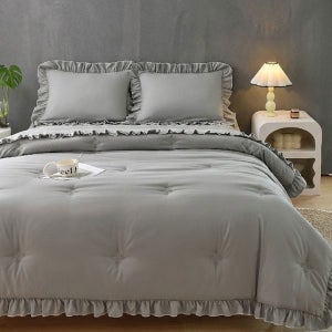 셀리아 프릴리아 호텔침구 차렵이불 + 베개커버 세트 Q(퀸)
