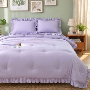 셀리아 프릴리아 호텔침구 차렵이불 + 베개커버 세트 K(킹)