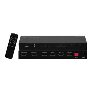 이지넷 4K UHD 4x2 화면출력 HDMI1.4 매트릭스 스위치 NEXT-2403UHDM