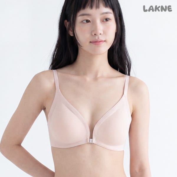 백포인트 마그넷 앞후크 속옷 심리스 노와이어 스포츠 여름 쿨링 인견 브라 탑 브라렛