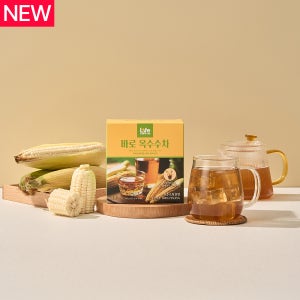 티백없이 찬물에 바로 녹는 과립 가루 볶은 바로옥수수차 2.5g x 50스틱