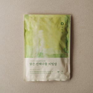 [조서형 셰프의 새벽종]맑은 산채나물 비빔밥