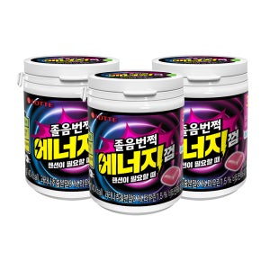 롯데웰푸드 졸음번쩍 에너지껌 87g x 3개