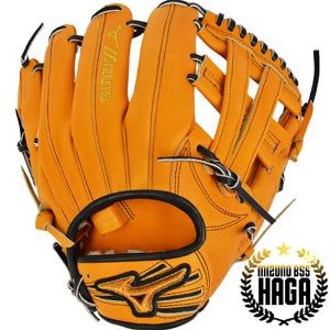 미즈노 하가 리미티드 에디션 허경민선수 내야 글러브 오렌지 1AJGH00073