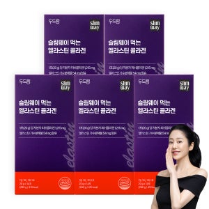 [두드림] 슬림웨이 먹는 엘라스틴 콜라겐 14포, 5개