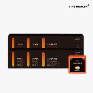 팁스헬시 리턴이지버닝 와일드망고 체지방 감소 다이어트 보조제 14포, 6개