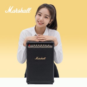 마샬 브롬리 무선 마이크 앰프 스피커 대형 파티 블루투스 스피커 고급형 인테리어