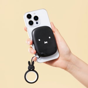 데이니즈 미피 맥세이프 보조배터리 블랙 휴대용 무선충전