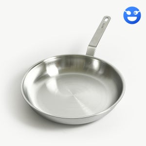 국산 316스텐 무연마제 후라이팬 통5중 인덕션 무연마 스텐팬 28cm