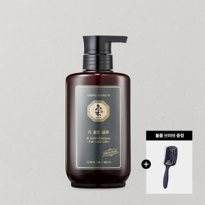 [라운지 전용] 기 골드 탈모 샴푸 500ml + 볼륨브러쉬