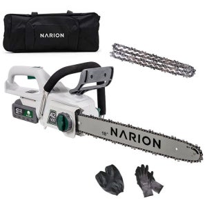 나리온 42V 40cm(16inch) 무선 전동 전기톱 CS42-40