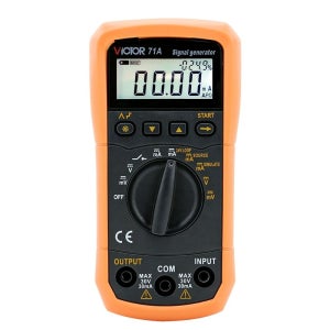 VICTOR 신호 발생기 멀티미터 전압 회로 교정기 표준 기능 다기능 VC71B
