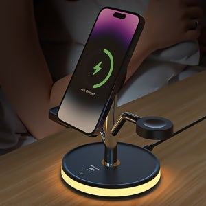 머레이 올인원충전기 무선충전 맥세이프충전기 거치대 3in1 자석충전기