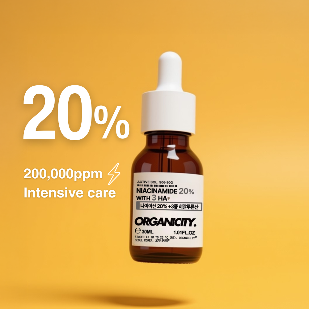 오가니시티 20% 나이아신아마이드 민감피부 모공세럼 원액 30ml, 1개