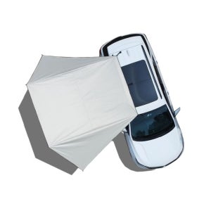 차량 도킹 타프 사이드 어닝 차박 그늘막 방수 텐트 그레이