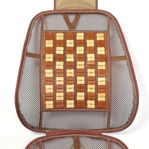 풀커버 차량용 여름시트 자동차 메쉬 대나무 등받이방석세트 의자