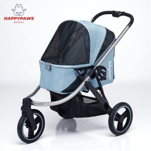 강아지유모차 이비야야 비스트조깅유모차 [블루그레이] 개모차