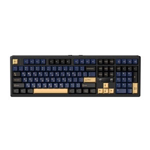 프리플로우 archon AK68 DualDial 유무선 기계식 키보드 미드나잇, 저소음 라임축