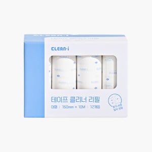 크린아이 대형 돌돌이 테이프 리필(10M) 12개 먼지 청소 클리너