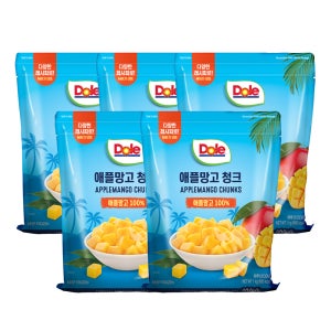 Dole 냉동 애플망고 다이스 페루산 1kg, 5개