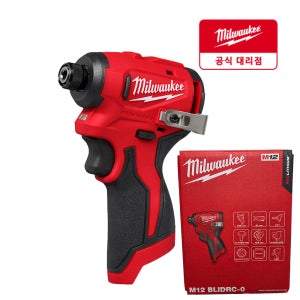 밀워키 M12 BLIDRC-0C 12V 충전 임팩 드라이버 베어툴 본체 종이 박스 포장