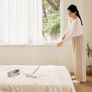 크린아이 멀티핏 초강력 롱 돌돌이 테이프클리너+길이조절 2단봉 세트(2size)