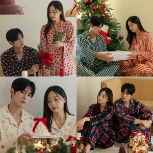 커플잠옷 겨울 울트라 기모 극세사 파자마 여성 남성 수면 빅사이즈 홈웨어 세트