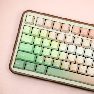 체리 블라썸 예쁜 한영키캡 측각 염료승화 PBT 체리 기계식키보드 키캡