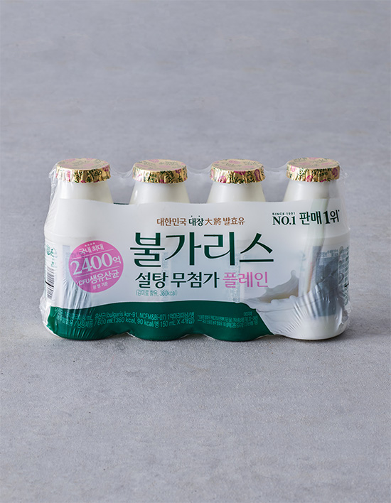 마시는 불가리스 무가당 플레인 제품 이미지