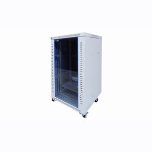 인네트워크 슬림너트 19인치 허브랙 W600xD600xH1000 18U IN-H1000 그레이