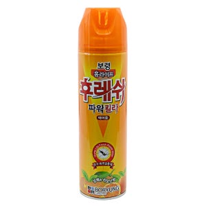 보령 홈라이프 후레쉬파워킬라 모기 퇴치 파리약 스프레이 살충제 퇴치 450ml