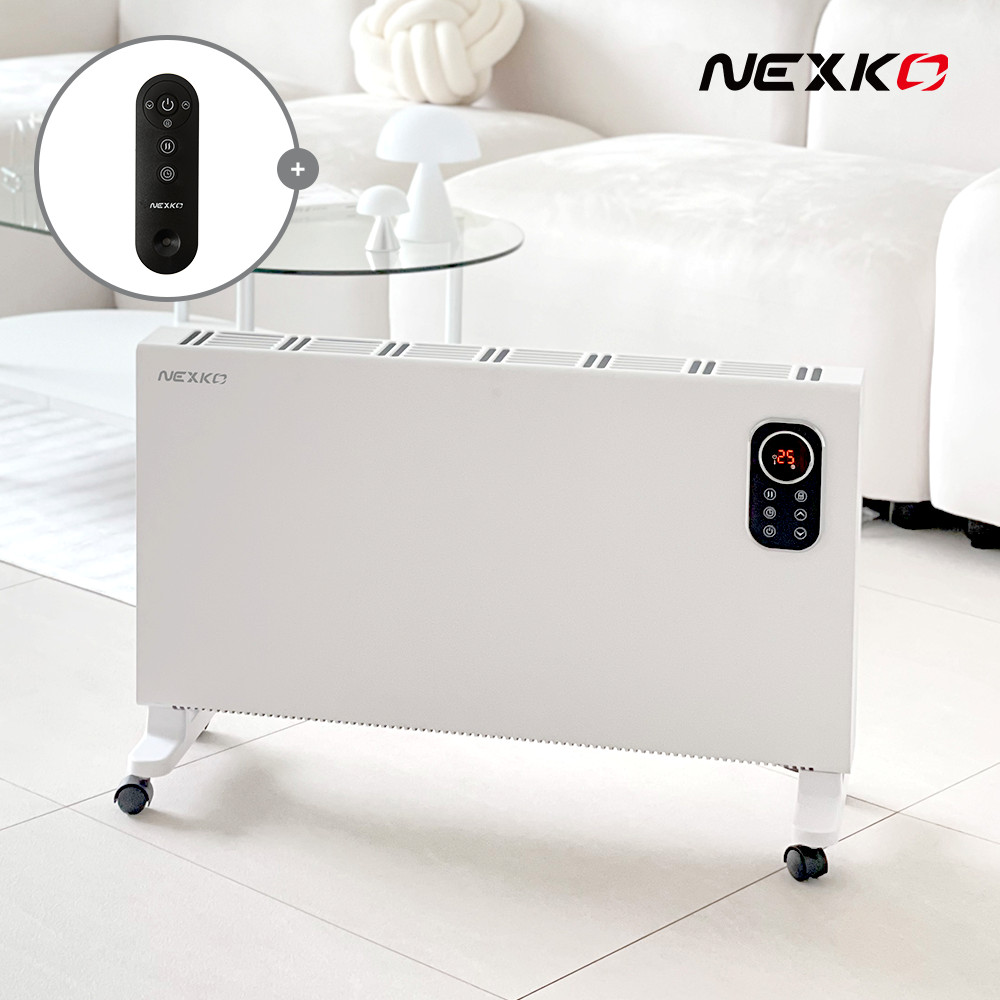 [26년형] 넥스코 컨벡터 컨벡션히터 전기난로 화장실 난방기 업소용 가정용 사무실 온열기