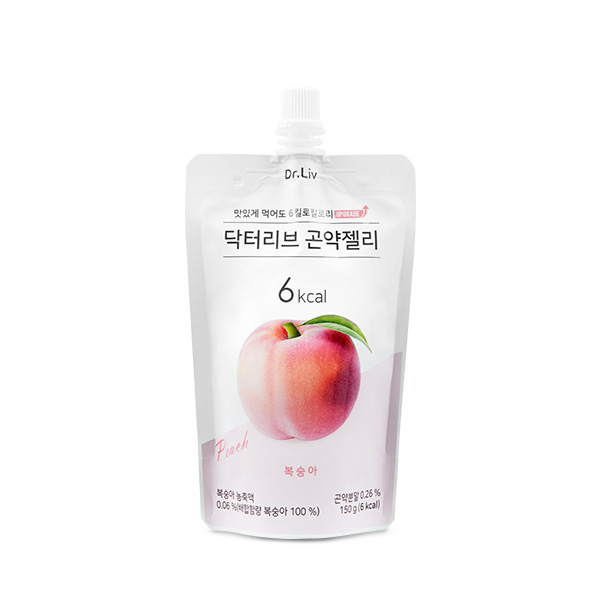닥터리브 곤약젤리 복숭아 20팩