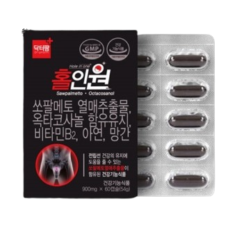 [<b>닥터팜</b>] 남성파워 홀인원 쏘팔메토 <b>옥타코사놀</b> (2개월분)